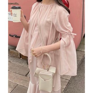 フーズフーチコ(who's who Chico)のangel aile blouse 【ミュゲ muguet ブラウス】(シャツ/ブラウス(長袖/七分))