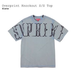 S 緑 Supreme Overprint Knockout S/S Top