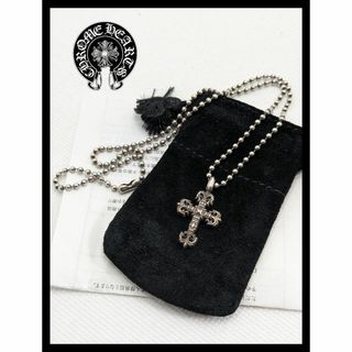 クロムハーツ(Chrome Hearts)の✨インボイスあり✨クロムハーツ フィリグリークロス　シルバー(ネックレス)