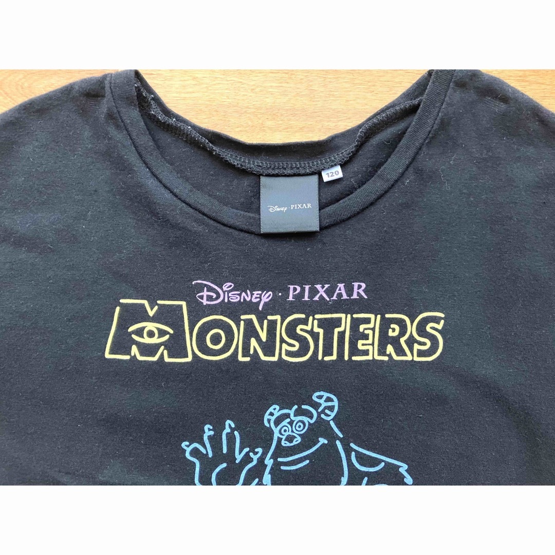 Disney(ディズニー)の【Kid's】Disney ピクサー モンスターズインク Tシャツ 120サイズ キッズ/ベビー/マタニティのキッズ服男の子用(90cm~)(Tシャツ/カットソー)の商品写真