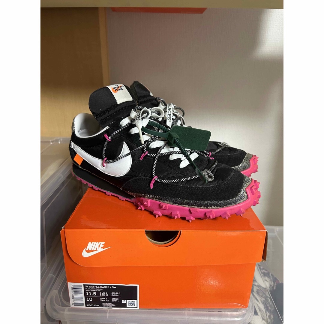 NIKE - NIKE W WAFFLE RACER/OW オフホワイト ワッフルレーサー の通販 ...