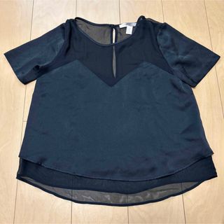 ザラ(ZARA)のZARA シアーTシャツ(カットソー(半袖/袖なし))