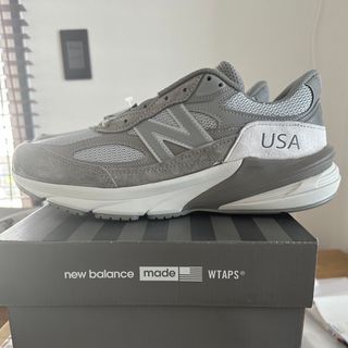 ニューバランス(New Balance)のNew balance wtaps 990v6 us10 未使用品(スニーカー)