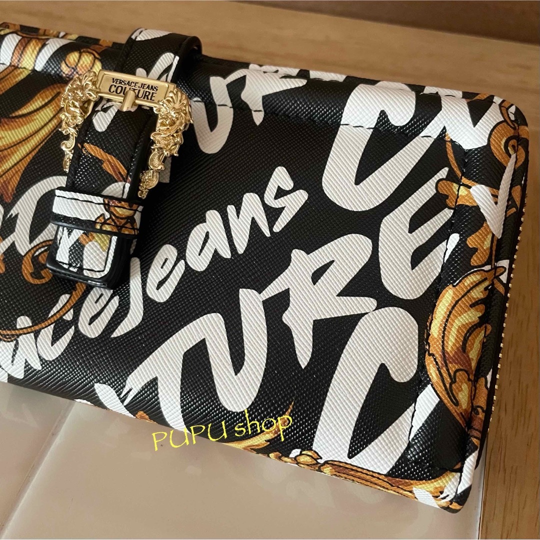 VERSACE - ヴェルサーチジーンズクチュール ①バロック柄 長財布の通販