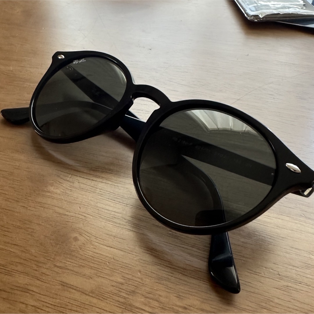 Ray-Ban(レイバン)のレイバン サングラス Ray-Ban RB2180F 60171 ボストン メンズのファッション小物(サングラス/メガネ)の商品写真