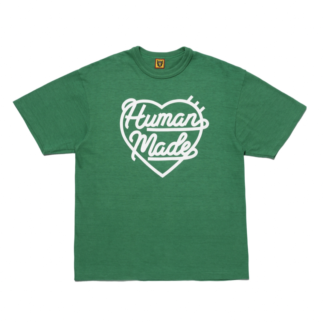 緑2XL human made color Tee Tシャツ heart