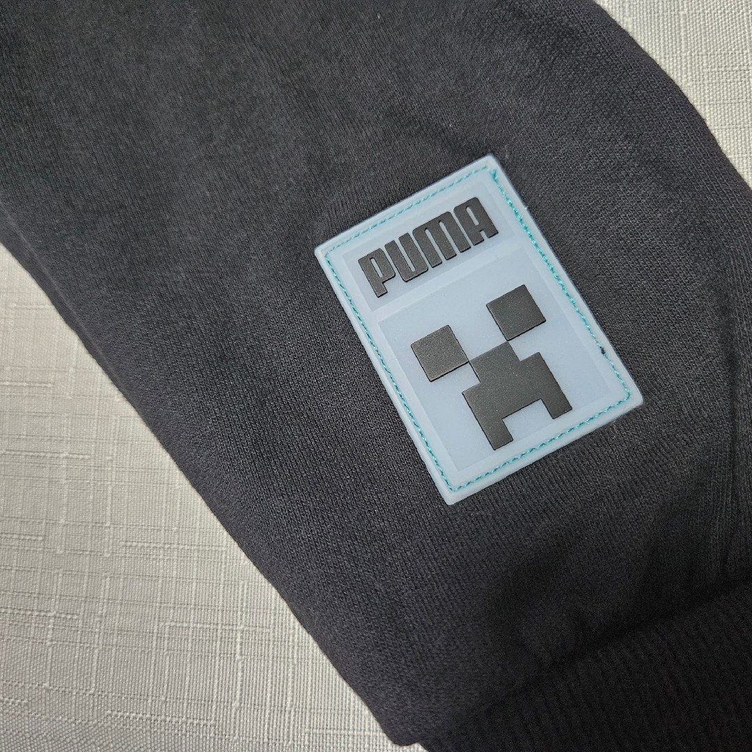 PUMA(プーマ)のプーマ×マインクラフト　フーディパーカー キッズ/ベビー/マタニティのキッズ服男の子用(90cm~)(Tシャツ/カットソー)の商品写真