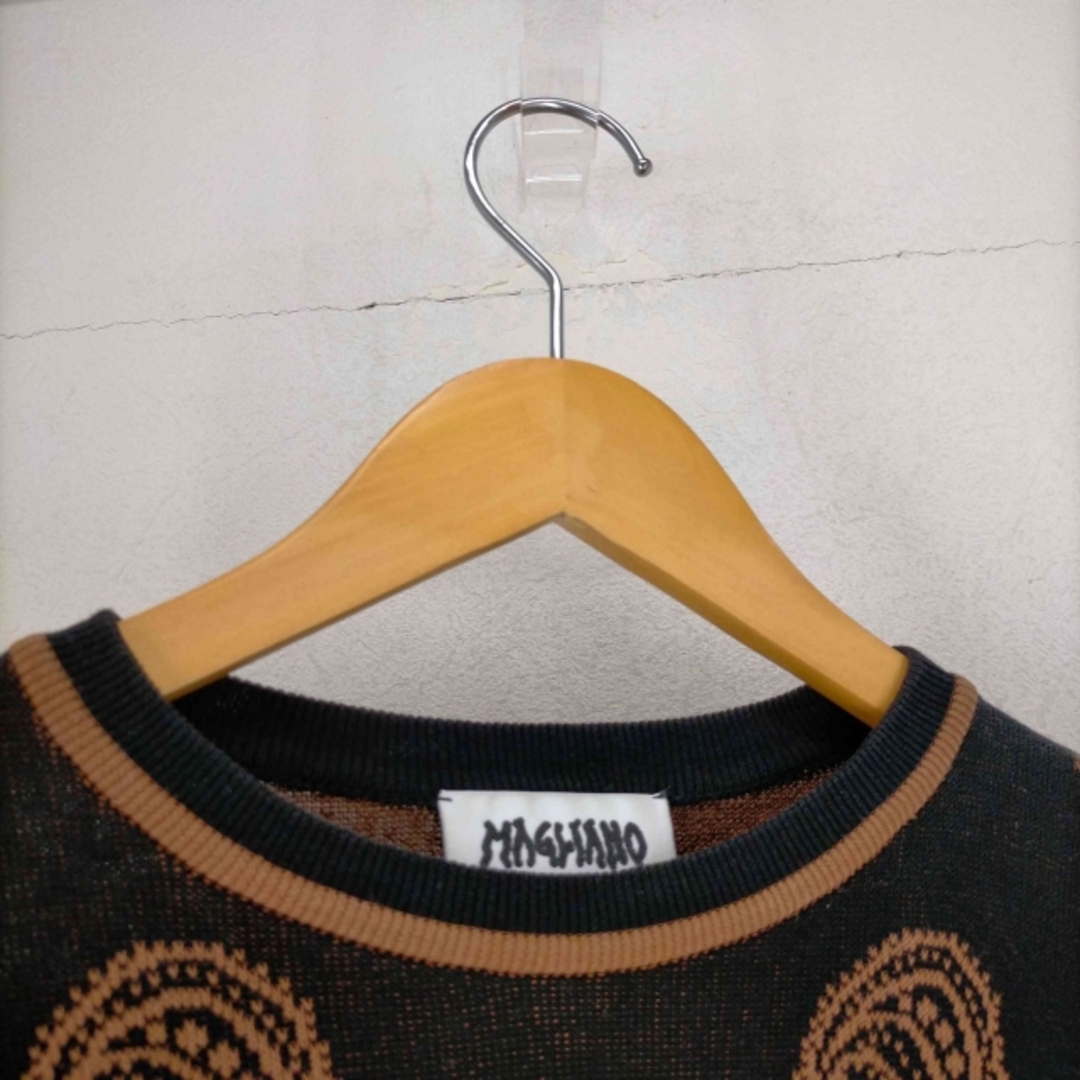 Magliano(マリアーノ) 20SS ペイズリー柄半袖ニット メンズの通販 by ...