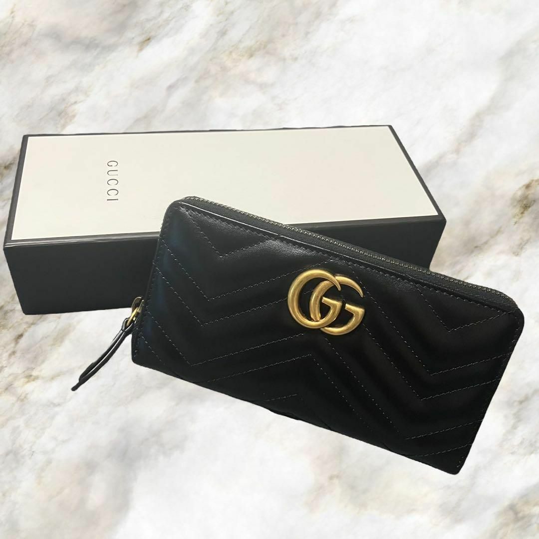 格安販売中 【新品】GUCCI グッチ ラウンドファスナー 長財布 GG