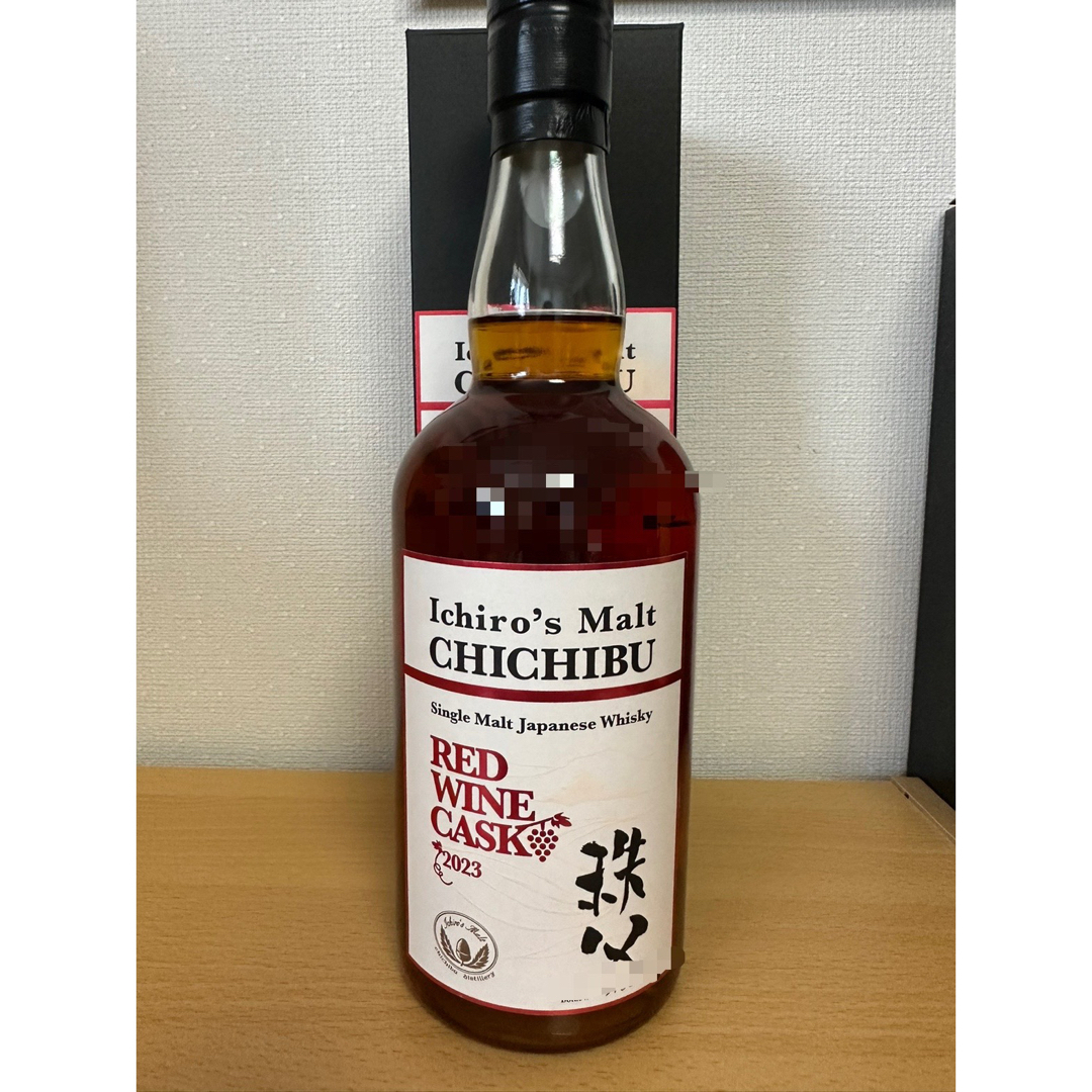 イチローズモルト 秩父 レッドワインカスク2023 50度 700ml 食品/飲料/酒の酒(ウイスキー)の商品写真