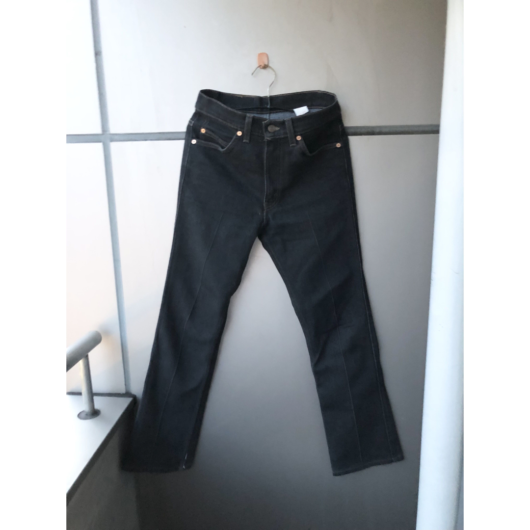 90s！ストレッチ！ブラック！ Levi's 517 フレアブーツカット w30