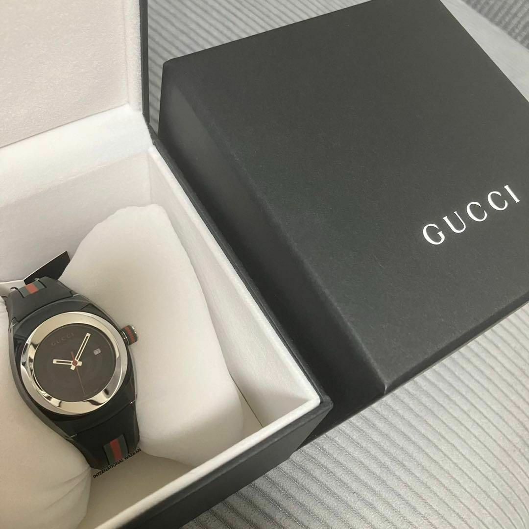 【新品】GUCCI グッチ シェリーライン 腕時計 YA137301 | フリマアプリ ラクマ