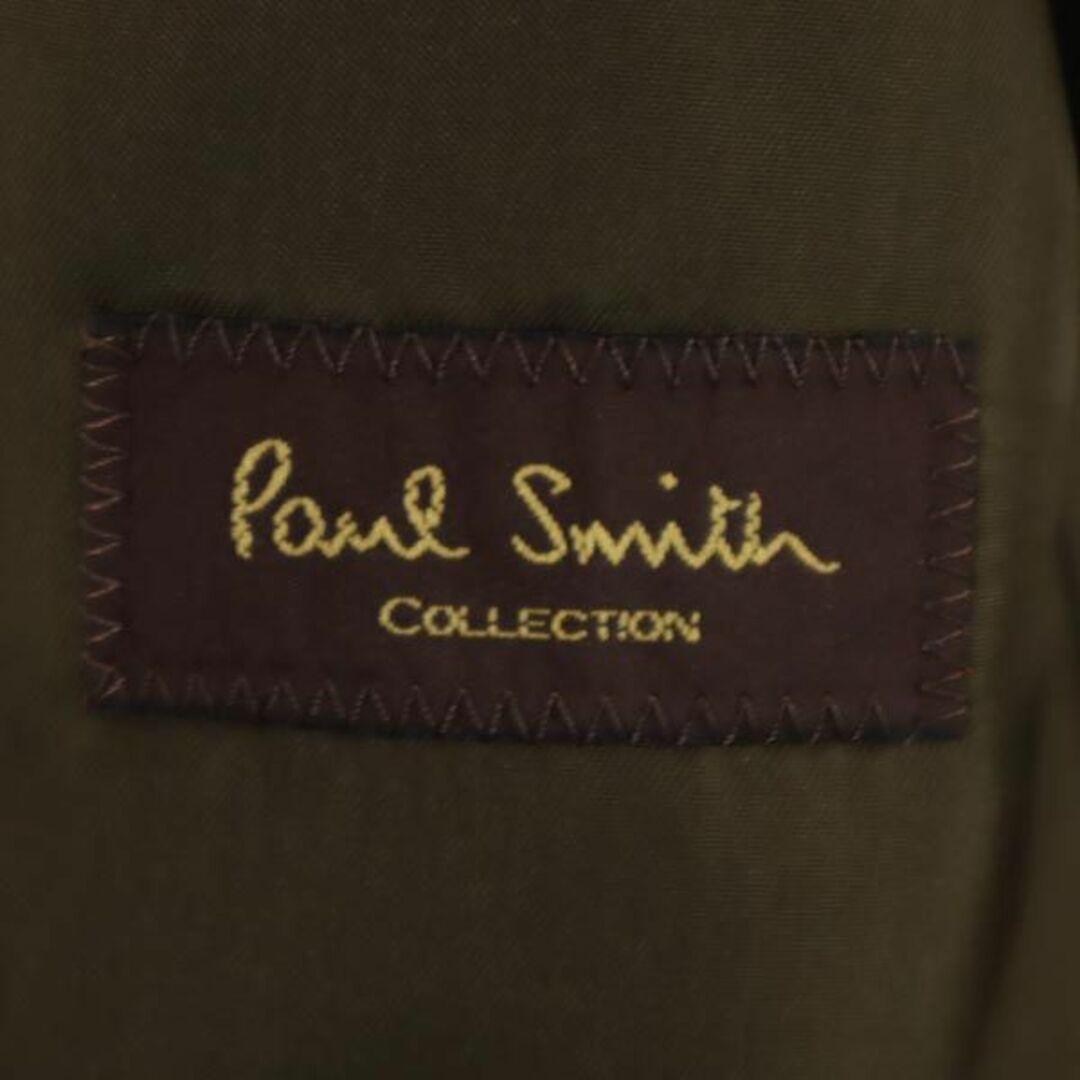 ポールスミス 日本製 ウール100％ セットアップ スーツ S グレー系 Paul Smith ヘリンボーン メンズ   【230903】