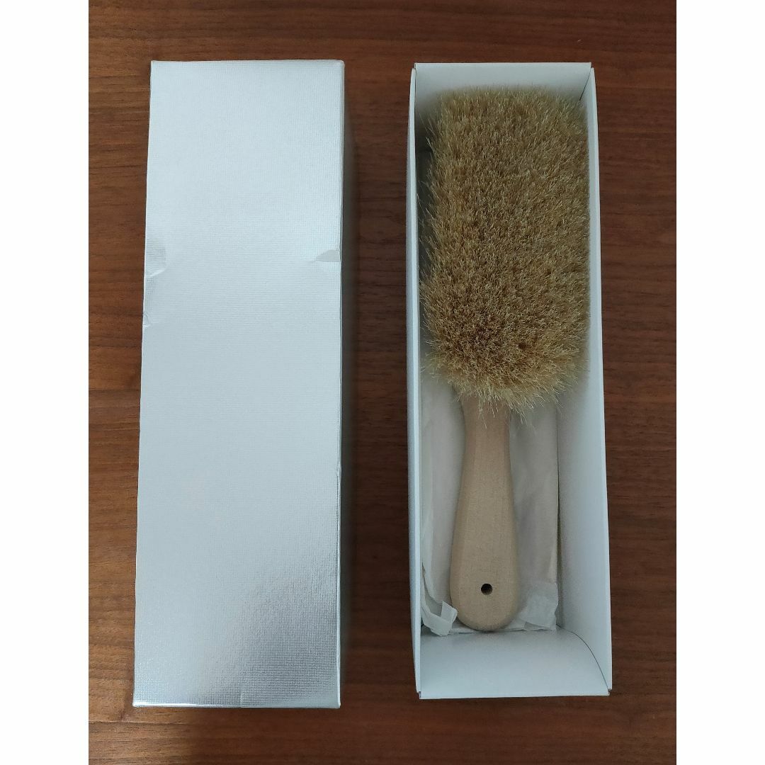 洋服ブラシ 手植え羽子板型