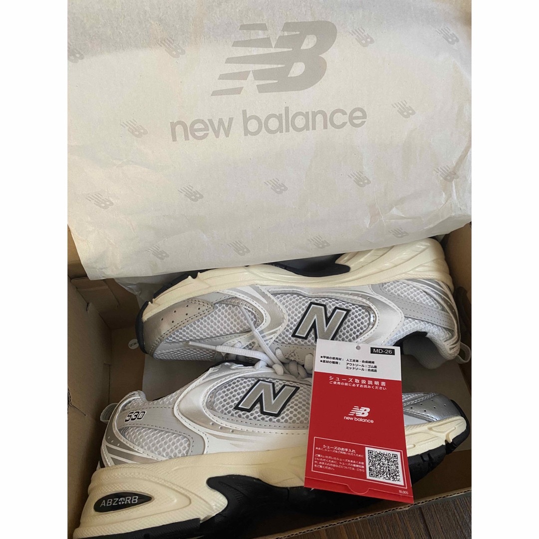 スニーカー新品NEW BALANCE MR530TA 23.5