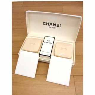 シャネル(CHANEL)の未使用 シャネル No5 サヴォン 75g×2個 オードトワレ 19ml×1個(洗顔料)