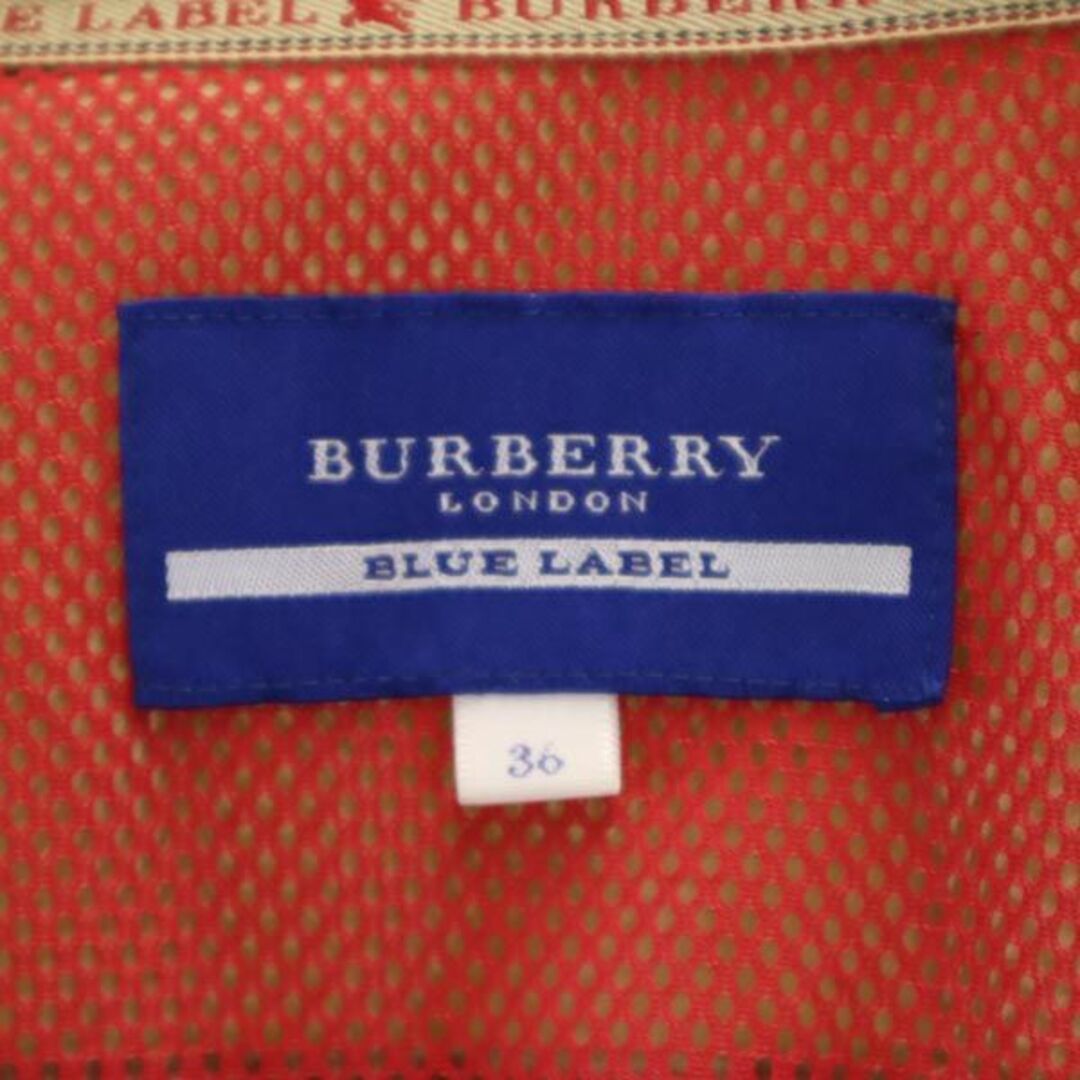 BURBERRY BLUE LABEL - バーバリーブルーレーベル 半袖 ジャケット 36
