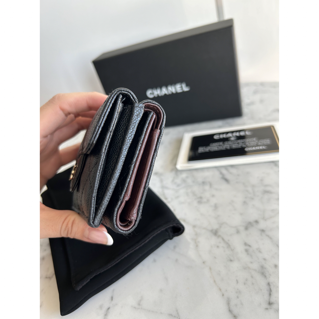 CHANEL シャネル 三つ折り財布 ウォレット - 折り財布 CHANEL シャネル 三つ折り財布 ウォレット - 折り財布
