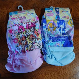 バンダイ(BANDAI)の新品　綿100%　バンダイ　プリキュアオールスターズ　ショーツ　120　各2枚組(下着)