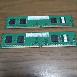 サムスン(SAMSUNG)の増設メモリー　2枚セット(PC周辺機器)