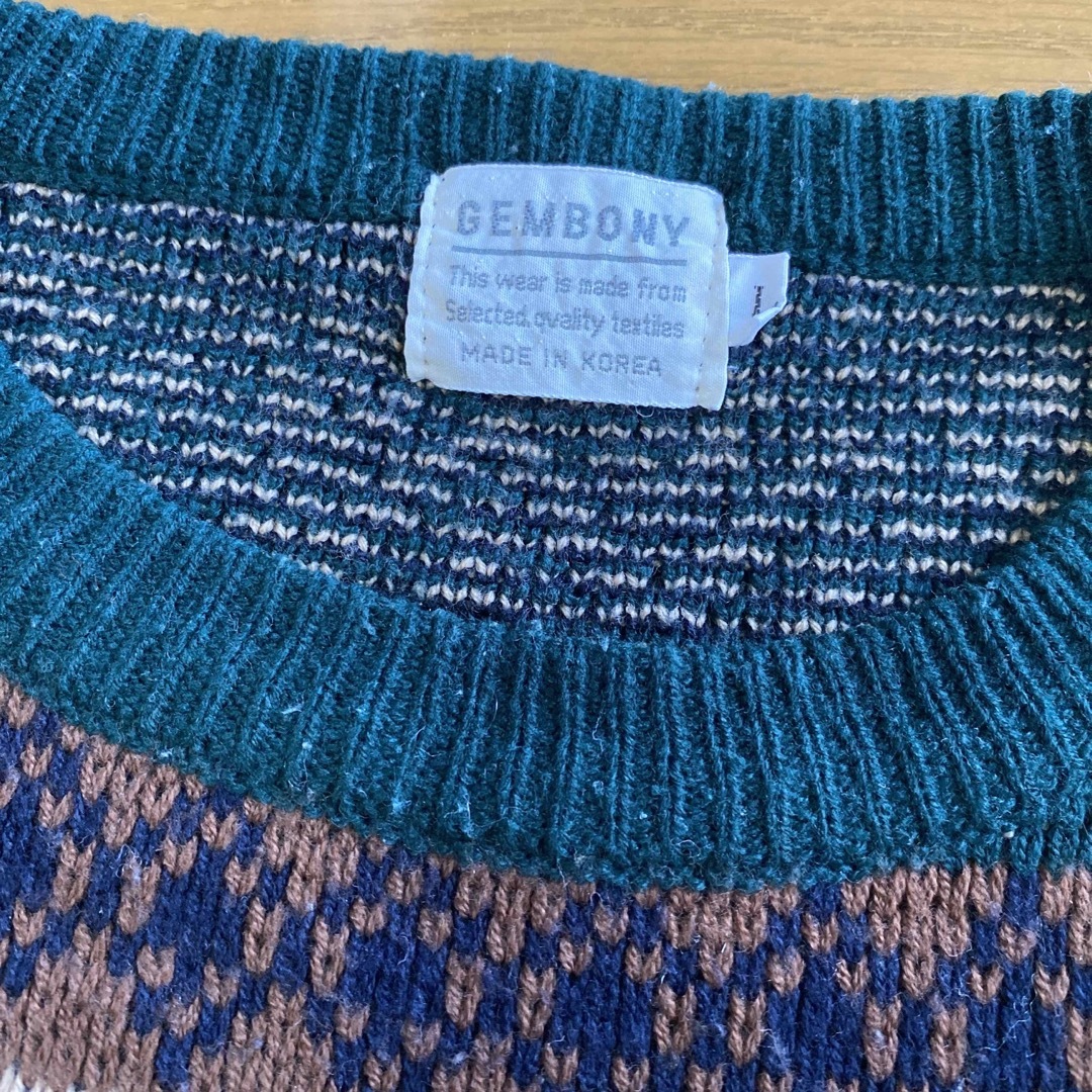 GEMBONY(ジェムボニー)のメンズ　セーター　GEMBONY メンズのトップス(ニット/セーター)の商品写真