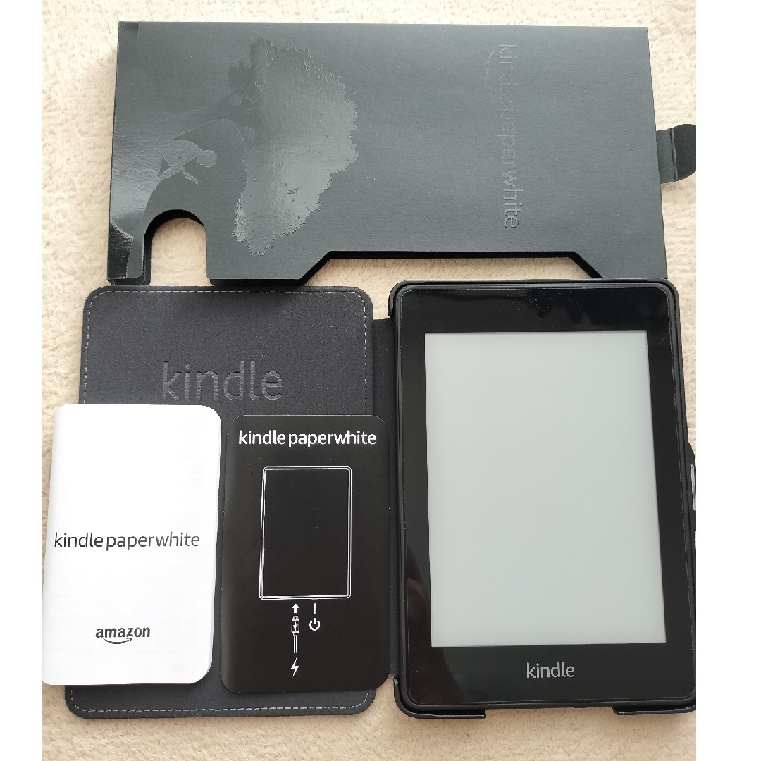 Amazon(アマゾン)のamazon kindle paperwhite 防水機能搭載 wifi 8GB スマホ/家電/カメラのPC/タブレット(電子ブックリーダー)の商品写真