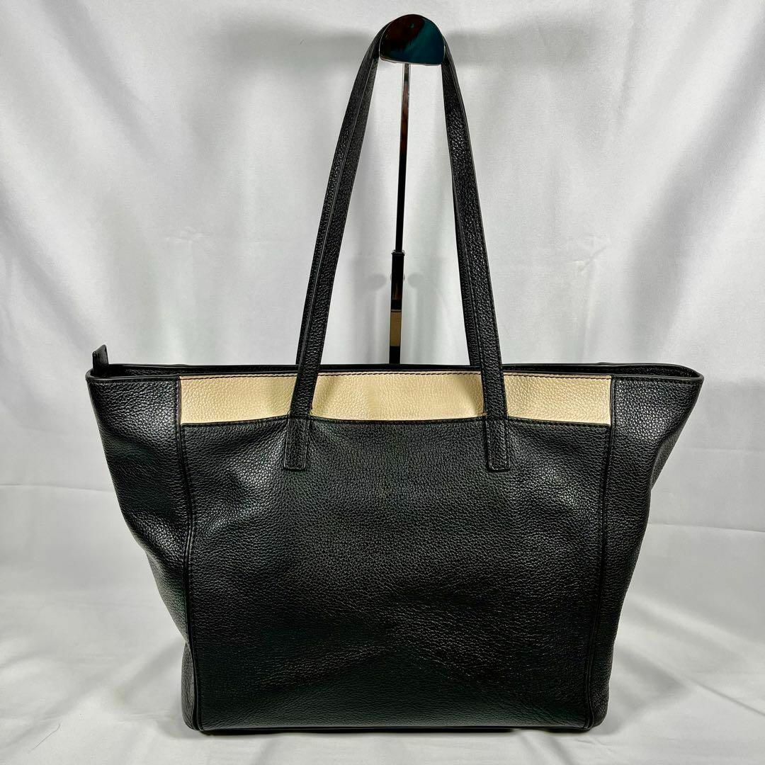 Furla - 美品 フルラ トートバッグ 2トーンカラー 肩掛け A4収納可の