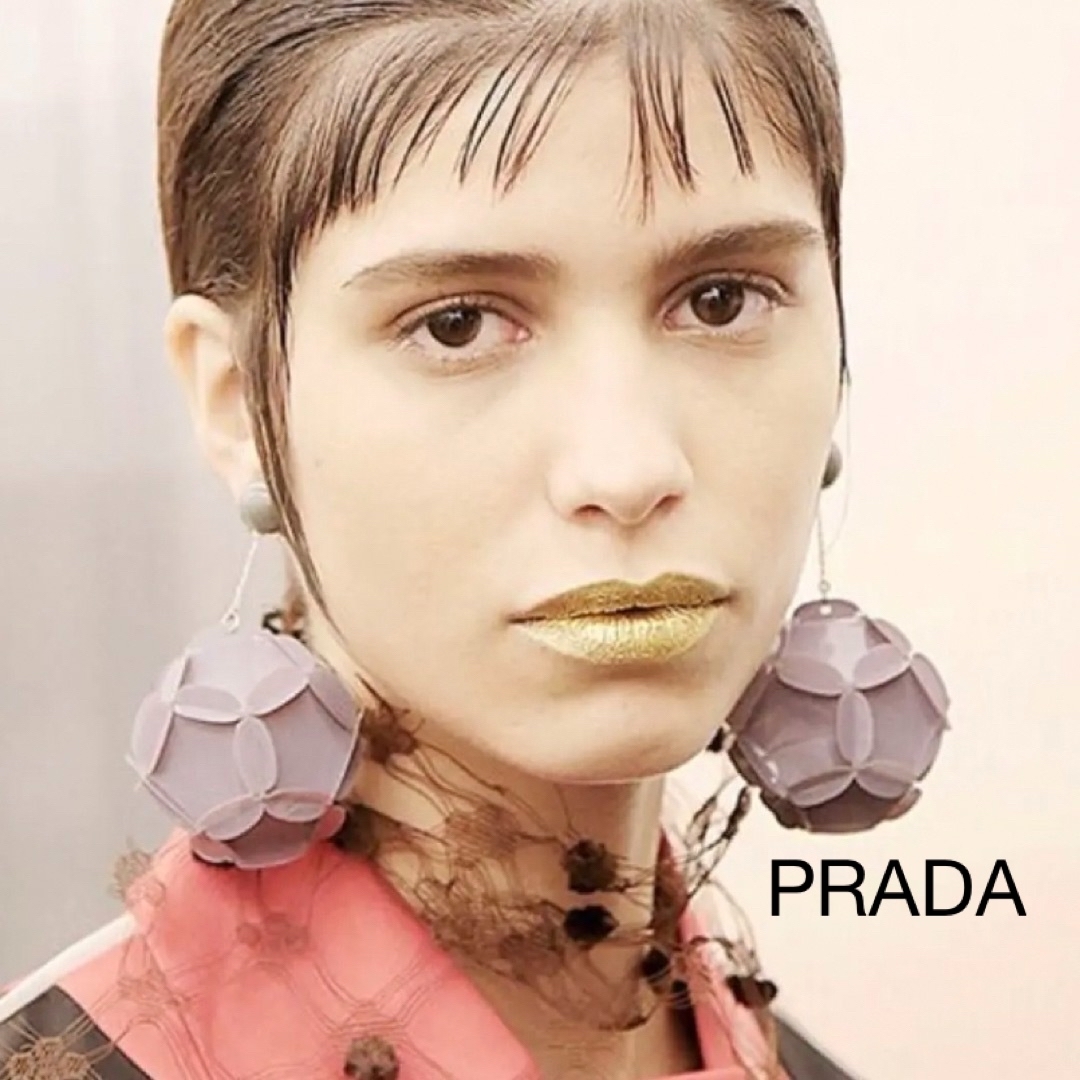 希少 PRADA プラダ ss16 イヤリング コレクションライン