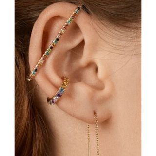 アパルトモンドゥーズィエムクラス(L'Appartement DEUXIEME CLASSE)の【ear cuff set】#041 18k(イヤーカフ)