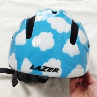 レイザー(LAZER)のLAZER 子供用 自転車 サイクリング用 ヘルメット Ｓサイズ(ヘルメット/シールド)