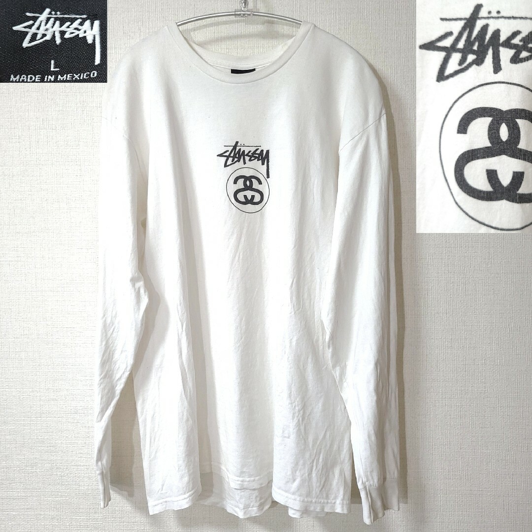 STUSSY - ステューシー STUSSY ロンT tシャツ 長袖 ストックロゴ ...