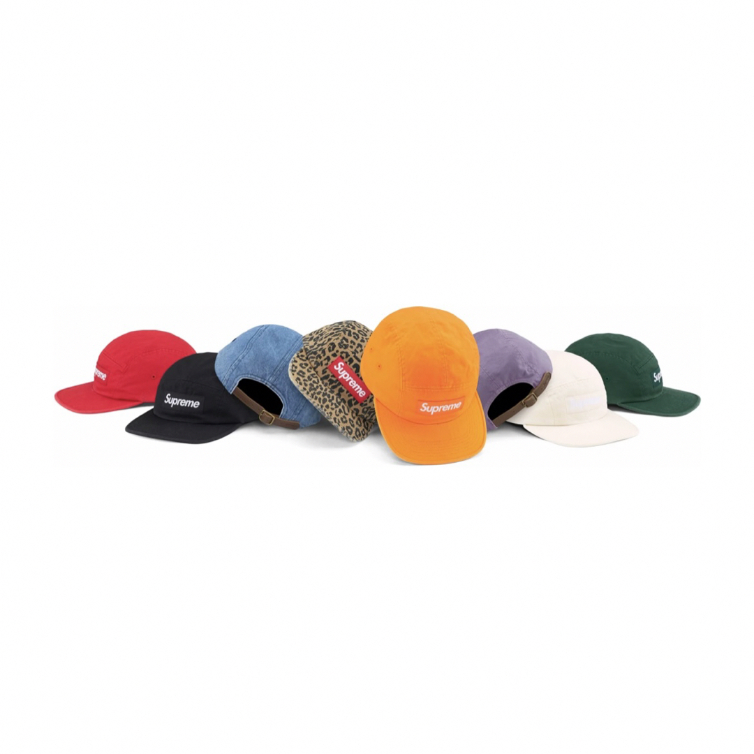 Supreme - supreme Washed Chino Twill Camp Cap 黒の通販 by たんぽぽ ...