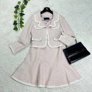 TO BE CHIC - 新品 TO BE CHIC ワンピーススーツ38 濃紺10万円お受験