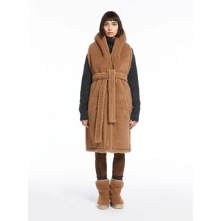 Max Mara テディベア フード ストール 2022AW