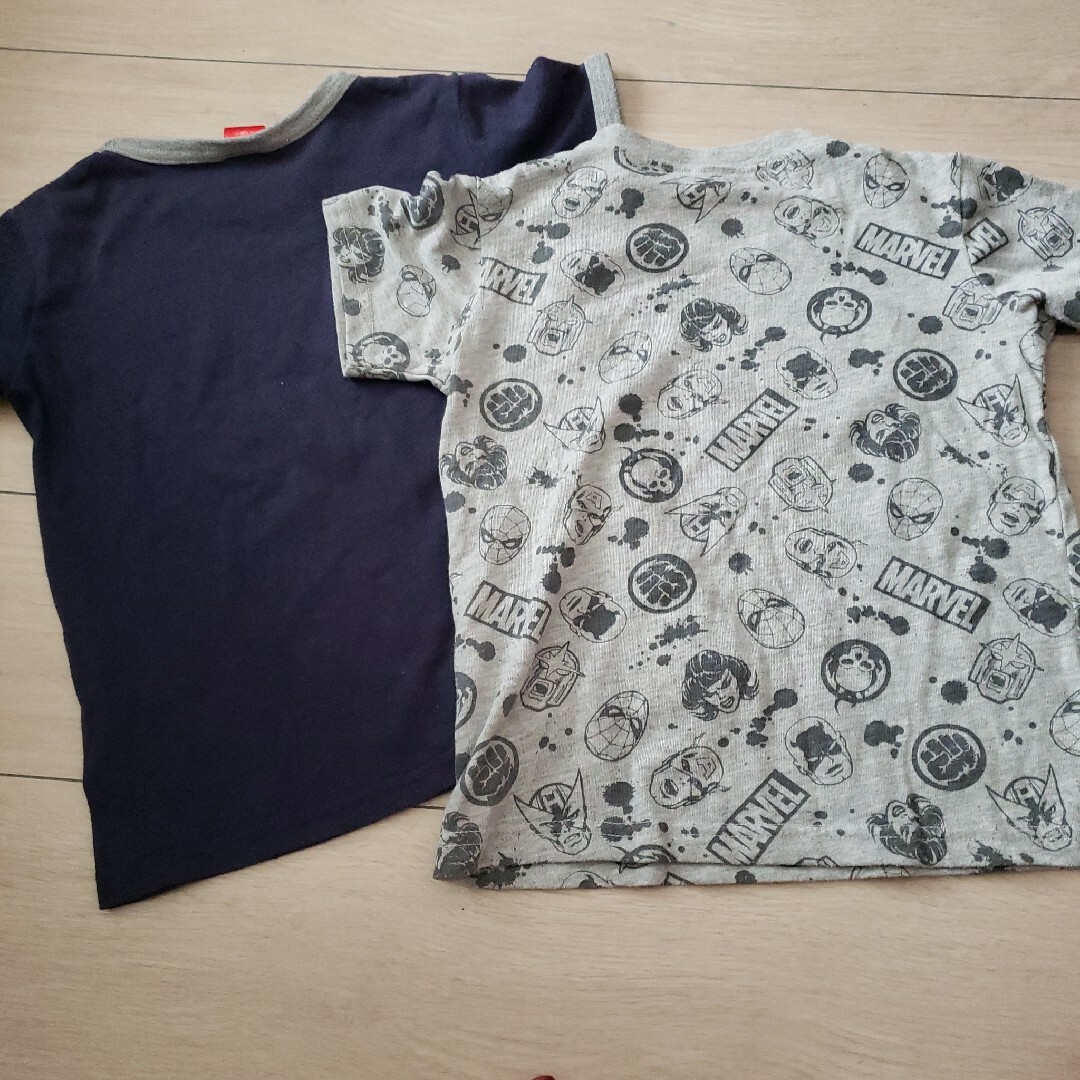 MARVEL(マーベル)のマーベルTシャツ二枚セット キッズ/ベビー/マタニティのキッズ服男の子用(90cm~)(Tシャツ/カットソー)の商品写真