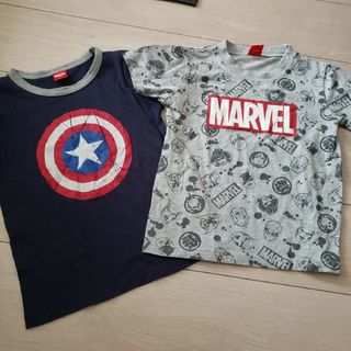 マーベル(MARVEL)のマーベルTシャツ二枚セット(Tシャツ/カットソー)