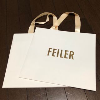 フェイラー(FEILER)のフェイラー　ショップ紙袋　２枚(ショップ袋)