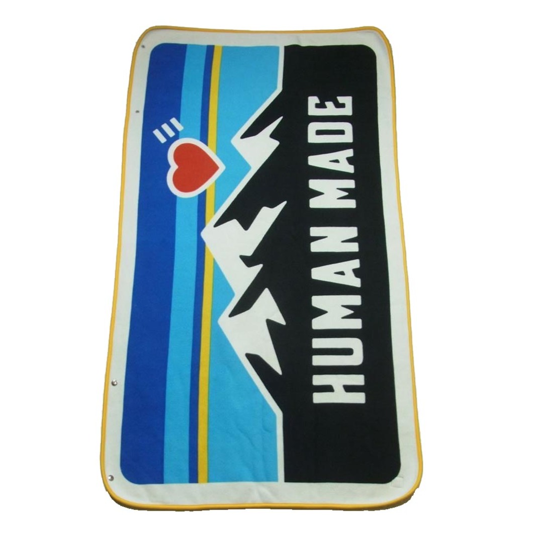 HUMAN MADE ヒューマンメイド 21AW HM FLEECE BLANKET フリース ブランケット ブルー系 ブラック系