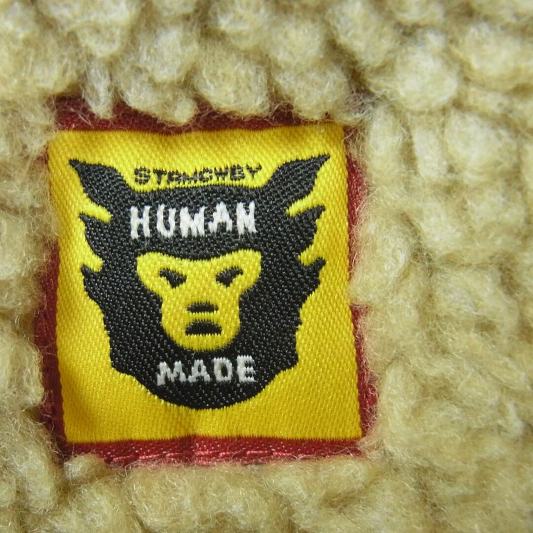 HUMAN MADE(ヒューマンメイド)のHUMAN MADE ヒューマンメイド 21AW HM FLEECE BLANKET フリース ブランケット ブルー系 ブラック系【中古】 メンズのファッション小物(その他)の商品写真