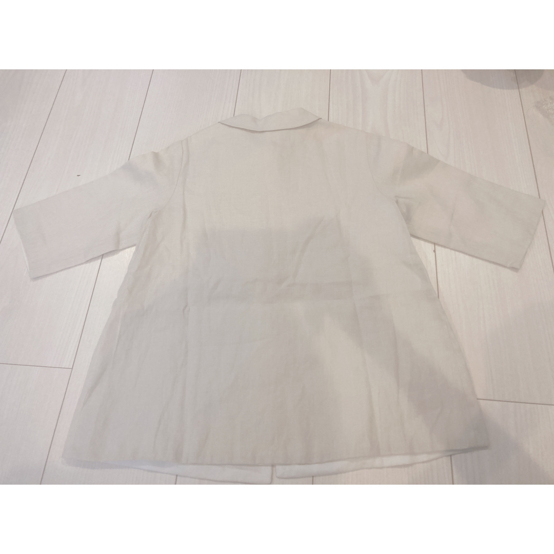 Bonpoint(ボンポワン)の《新品》ボンポワン　リネンアウター キッズ/ベビー/マタニティのキッズ服女の子用(90cm~)(コート)の商品写真