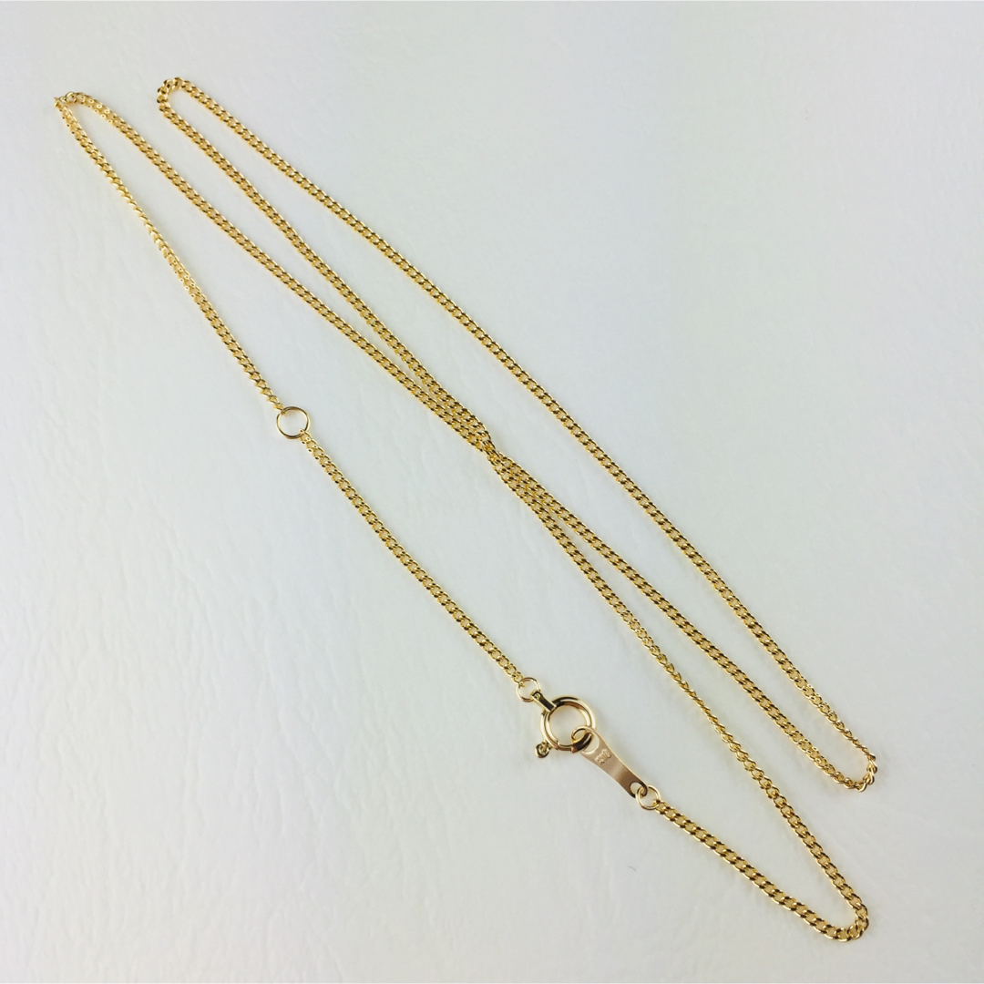 新品/造幣局検定刻印入≪日本製/高品質/K18≫ 喜平チェーンネックレス40cm