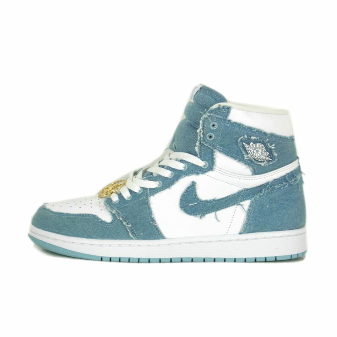 ナイキ NIKE ■ 【 WMNS AIR JORDAN 1 HIGH Denim DM9036 104 】 ウィメンズ エア ジョーダン 1 ハイ デニム スニーカー