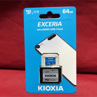 スイッチ対応 KIOXIA SD変換アダプタ付 microSDXC 64gb他1(その他)
