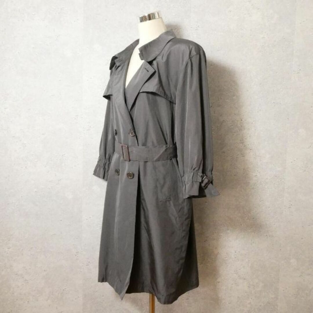 leilian - 美品 レリアン ウエストベルト ロング スプリングコート