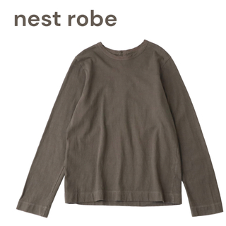 ネストローブ(nest Robe)の最終値下　nest robe 長袖 カットソー バックボタン(カットソー(長袖/七分))