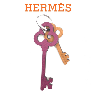 エルメス(Hermes)のHERMES プティ アッシュ 鍵 KEY キーホルダー キーリング チャーム(キーホルダー)