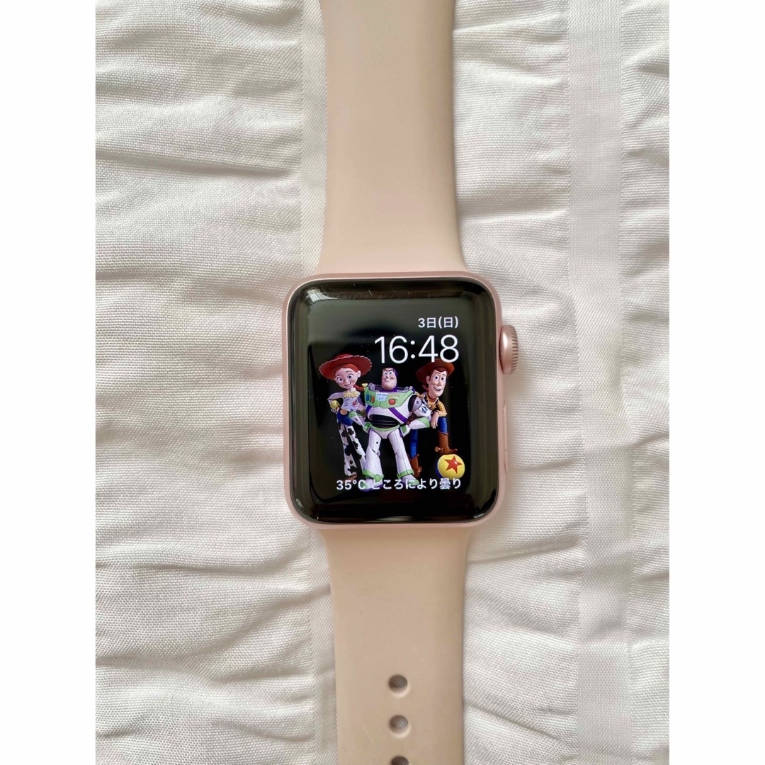 スマホ/家電/カメラレア【即納】ローズゴールド シリーズ2  アップルウォッチ Applewatch