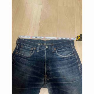 Levi's - 60s Levis 501 BIG E 鬼ヒゲ ハチノス 濃紺 イエロー 錦糸の