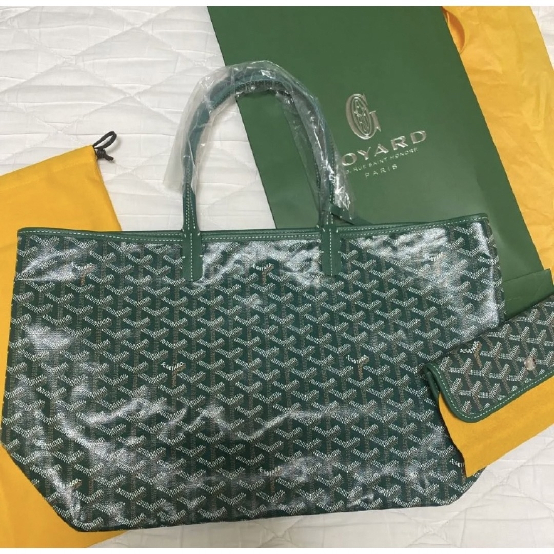 GOYARD - 新品未使用 ゴヤールサンルイPMグリーンの通販 by はな's