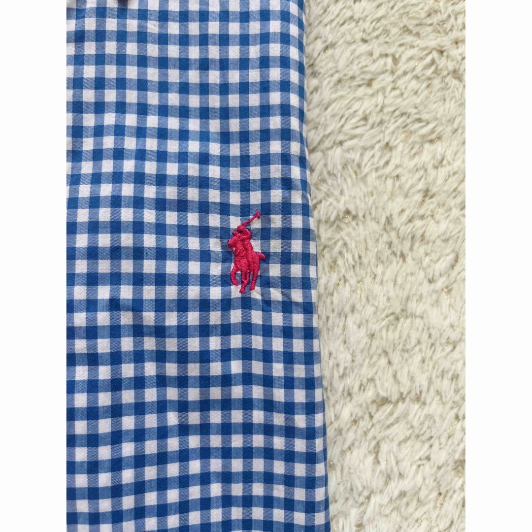 POLO RALPH LAUREN(ポロラルフローレン)の美品　ポロ　ラルフローレン　シャツ　ブラウス　トップス　ギンガムチェック　人気 レディースのトップス(シャツ/ブラウス(長袖/七分))の商品写真